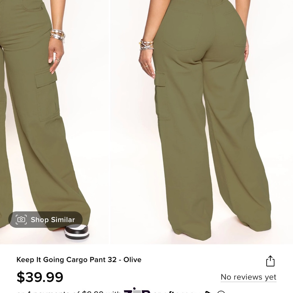 Hunter green Cargo Pants